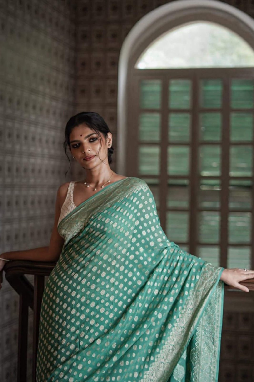 Banarasi Soft Georgette Silk image 13