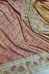 Mashru Silk Tanchui Banarasi Saree image 5