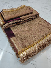 Banarasi Soft Glass Tissue Silk Saree