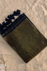 Nabhomani Pure Maslite Cotton Black Saree