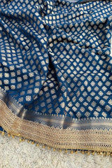 Banarasi Soft Glass Tissue Silk Saree