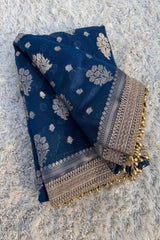 Banarasi Soft Glass Tissue Silk Saree