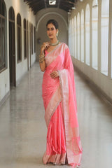 Banarasi Soft Pure Mashru Silk Saree