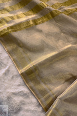 Rajasi Shaan Golden Zari Pure Tissue Cotton Saree | Cotton Saree IJOR