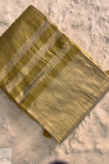Rajasi Shaan Golden Zari Pure Tissue Cotton Saree | Cotton Saree IJOR