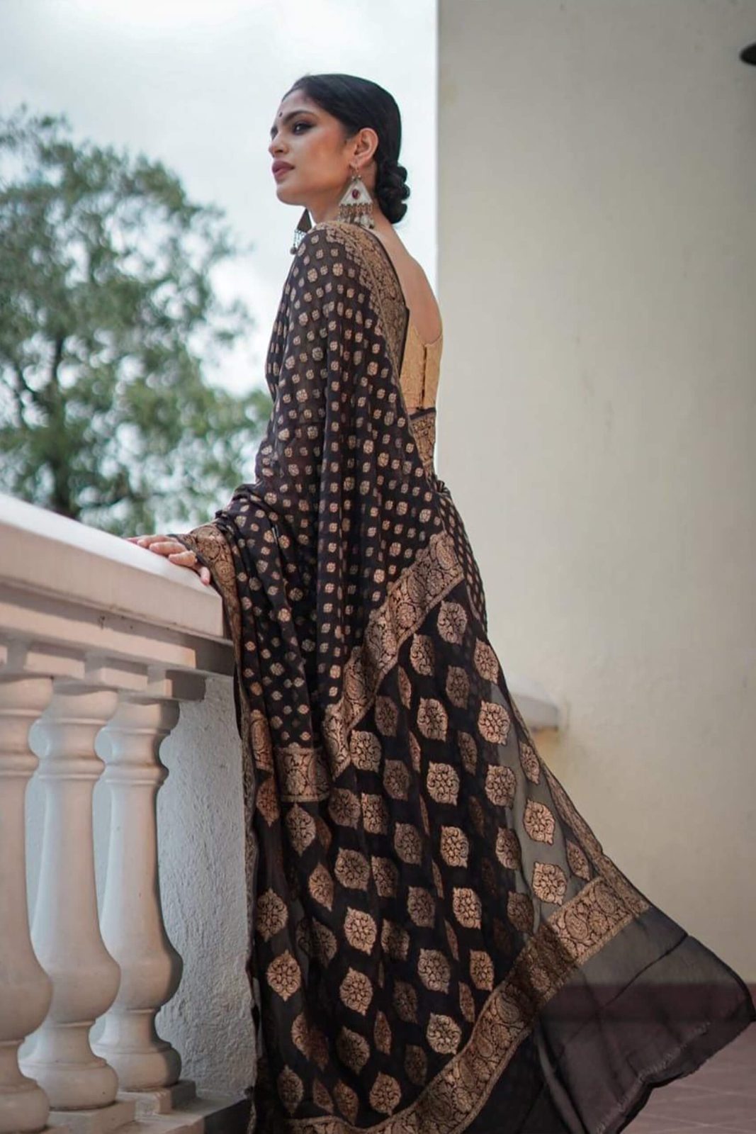 Banarasi Soft Georgette Silk image 5