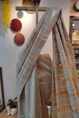 Pure Tussar Gichha Silk image 6