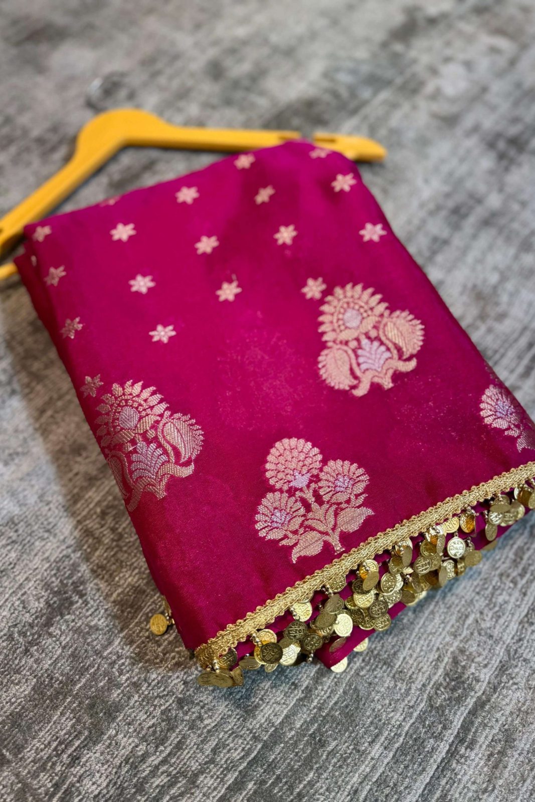 Soft katan dyeable Saree image 0