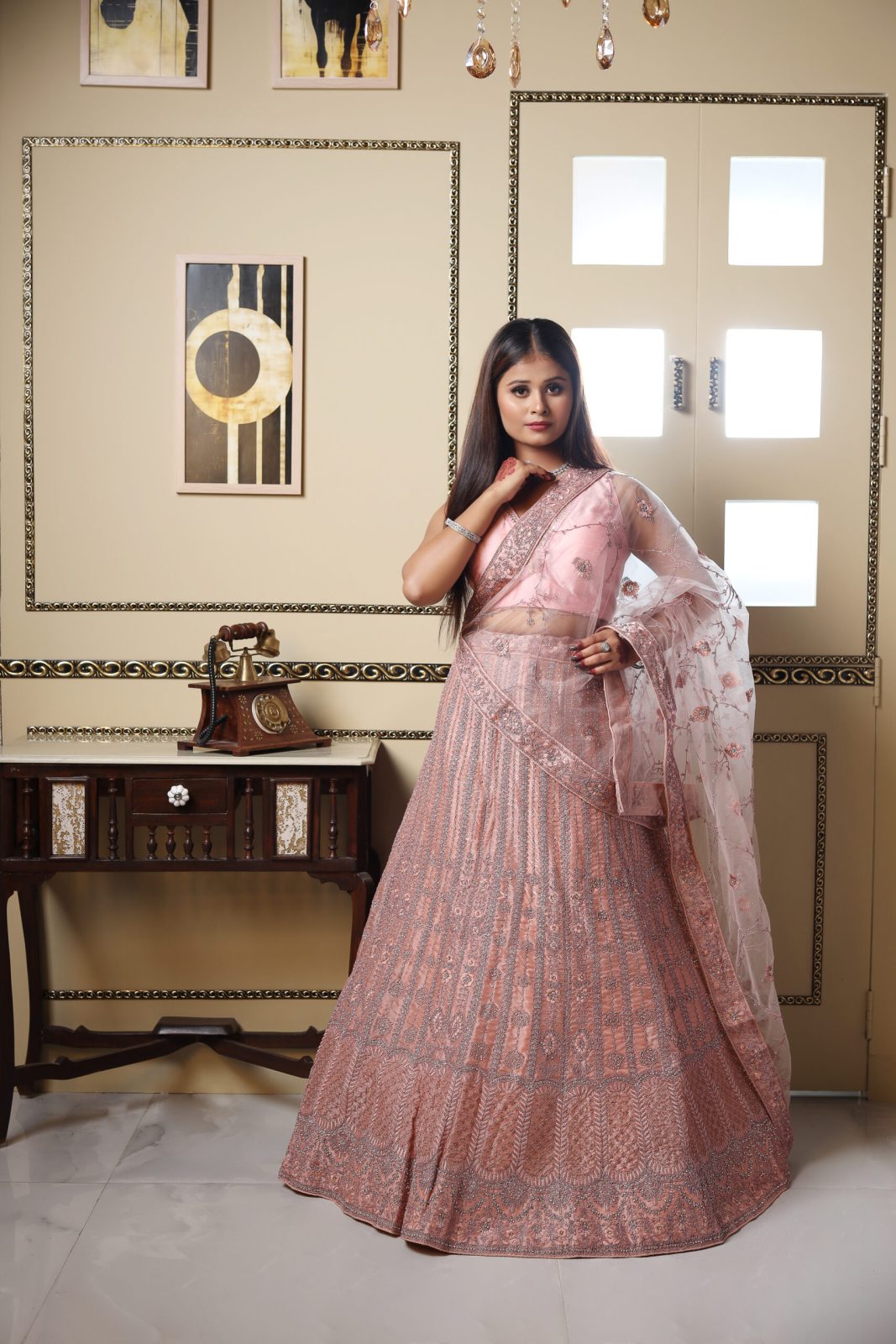 Carissma Onion Pink Lehenga image 2