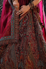 Wine Purple Sequin Lehenga image 2