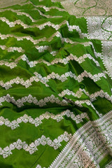 Mashru Silk Sarees vintage ada with blouse image 1