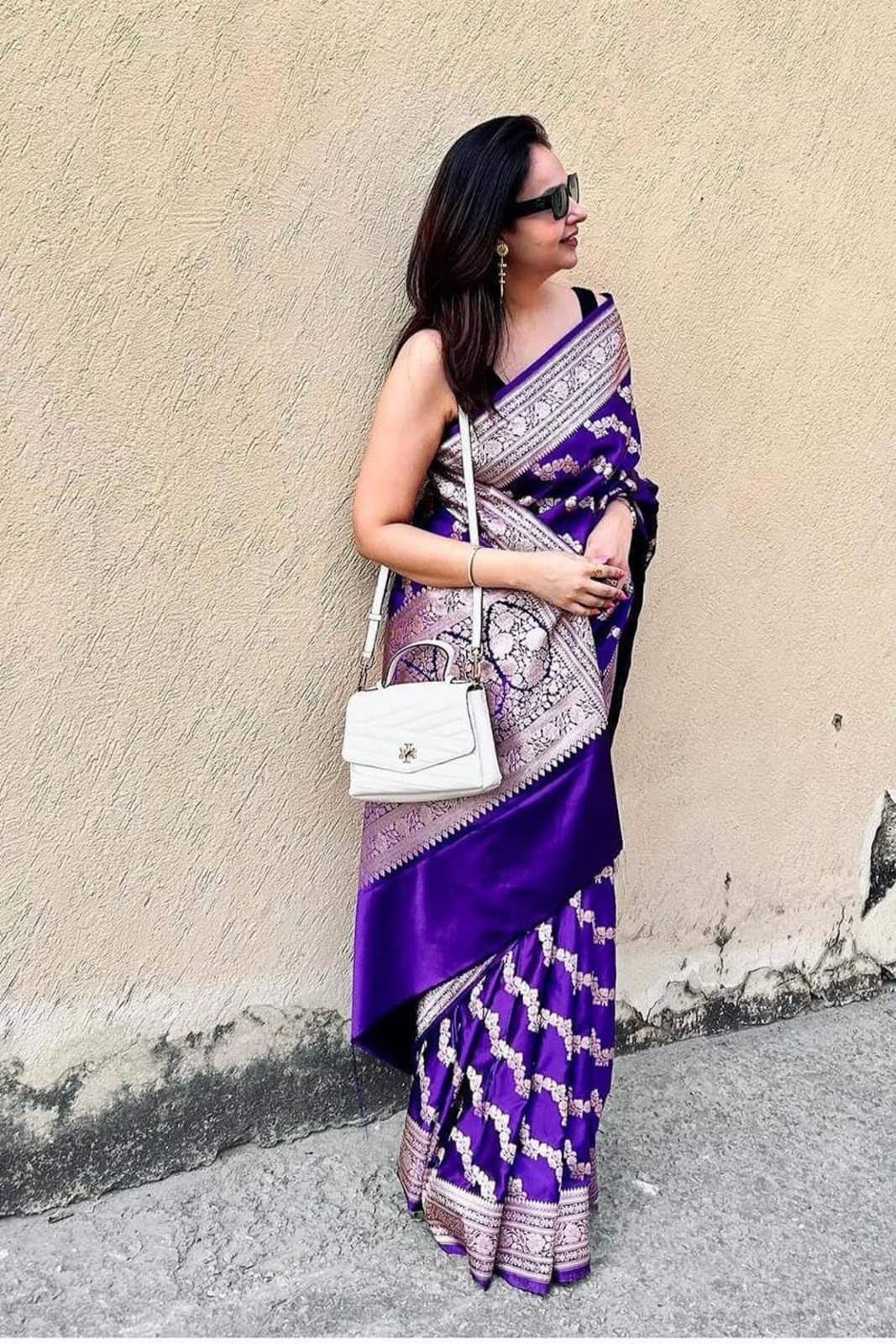 Mashru Silk Sarees vintage ada with blouse image 0