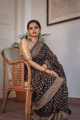 Banarasi Soft Georgette Silk image 3