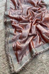 Banarasi Tissue Zari Saree Peach