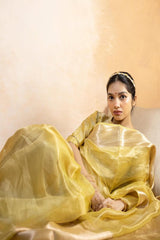 Banarasi Soft Glass Tissue Saree image 7