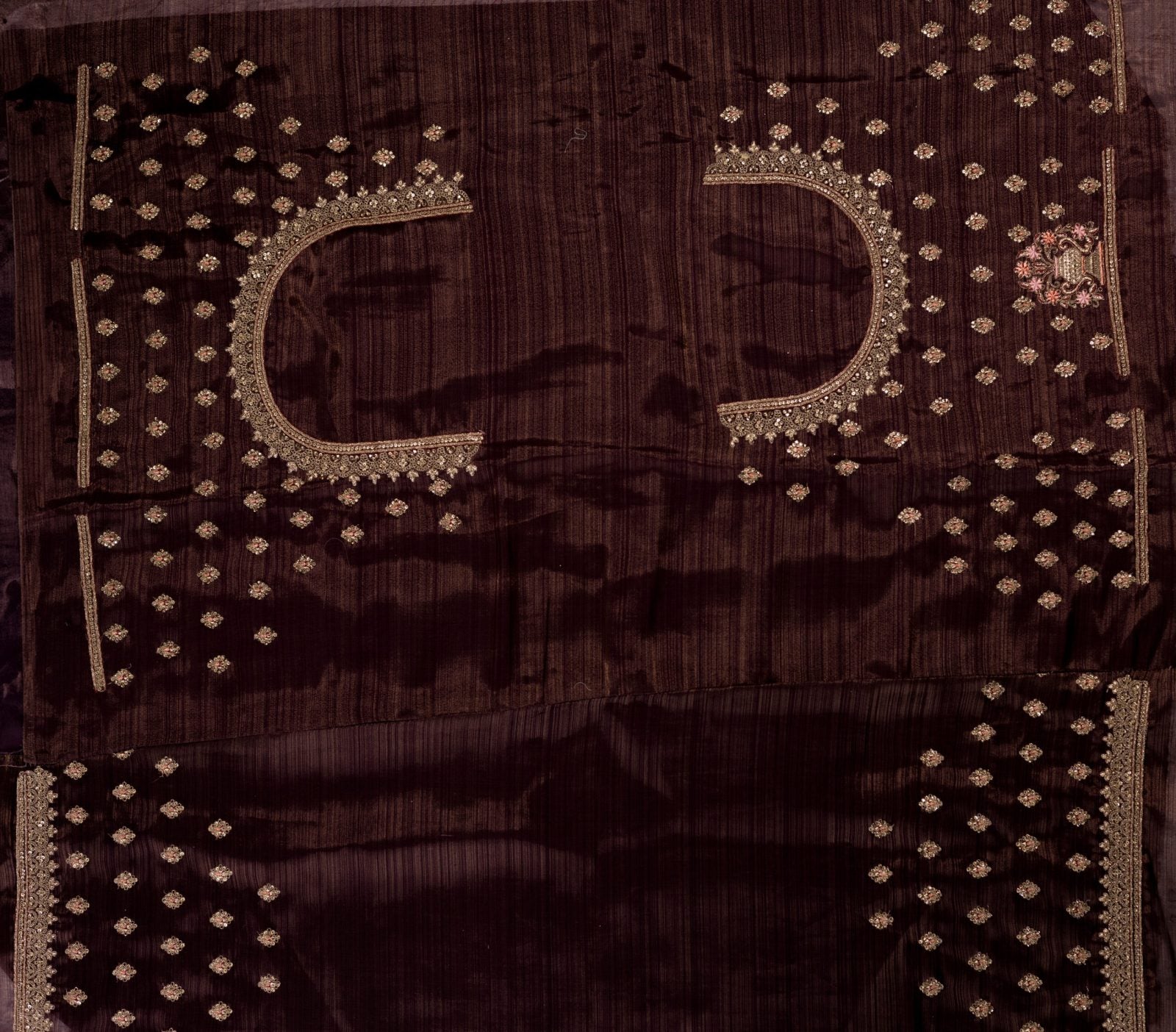 Cannon Pink Ombre Dark Lehenga image 5