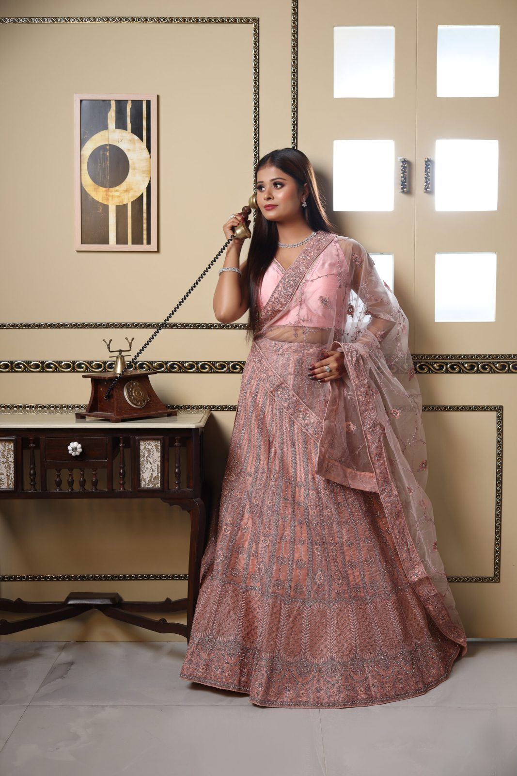 Carissma Onion Pink Lehenga image 4